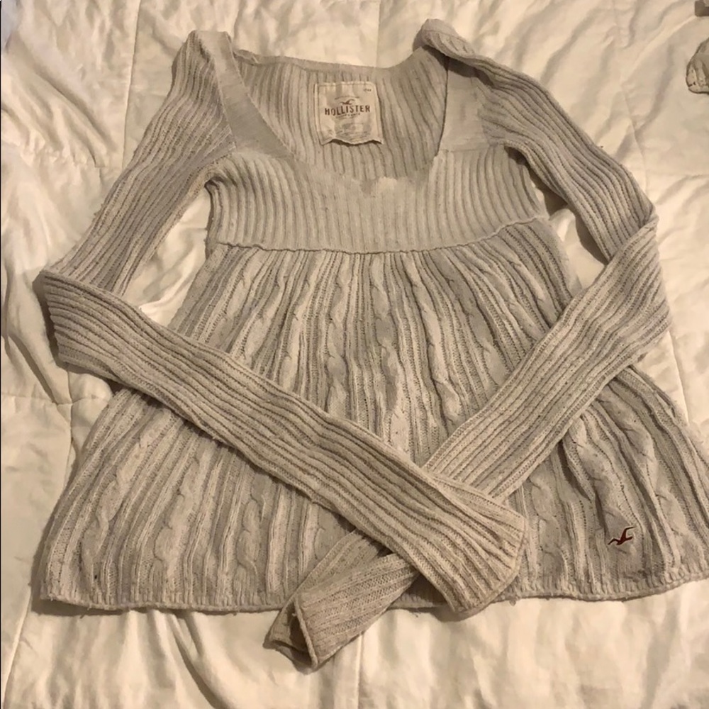 Hollister knit long sleeve top